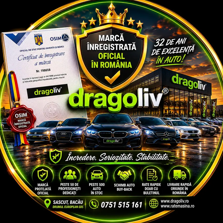 Dragoliv marcă înregistrată oficial în România